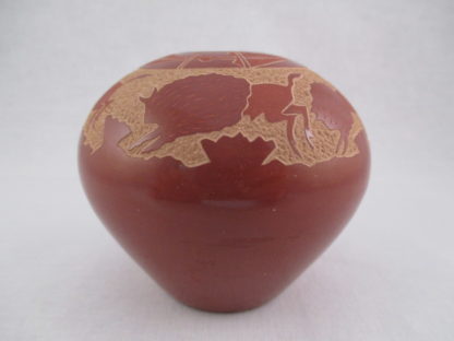 Santa Clara Pueblo Sgraffito Pottery by Goldenrod – Stampeding Buffalo