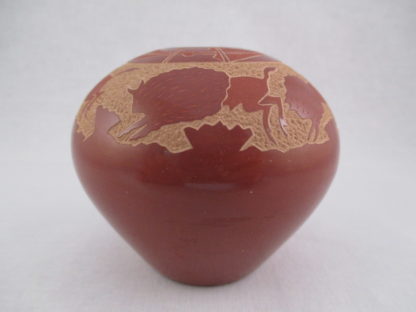 Santa Clara Pueblo Sgraffito Pottery by Goldenrod – Stampeding Buffalo