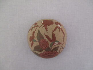 Miniature sgraffito Santa Clara Pueblo Pottery by Camilio 'Sunflower' Tafoya