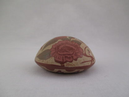 Santa Clara Miniature Sgraffito Pottery by Camilio ‘Sunflower’ Tafoya