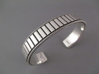 Lovely Sterling Silver Cuff Bracelet by Artie Yellowhorse
