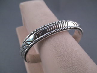 Sterling Silver Navajo Cuff Bracelet