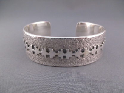 Sterling Silver Cuff Bracelet by Al Joe (Navajo)