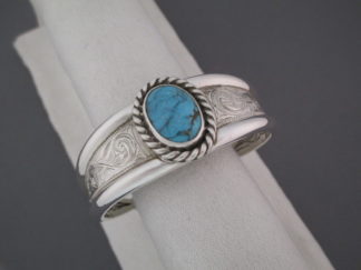 Shane Hendren Kingman Turquoise Cuff Bracelet