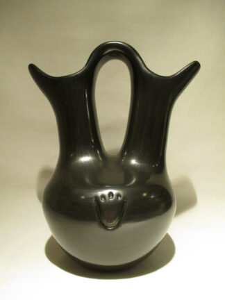 Wedding Vase - James Ebelacker Santa Clara Pueblo Pottery