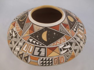 Hopi Pottery - Large Painted Pot by Hopi Indian potter, Rainy Naha $2,200-