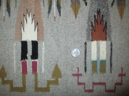 Sandpainting Rug / Yei Weaving by Daisy Barton – Large Size