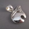 Sterling Silver Bear Pendant by Artie Yellowhorse