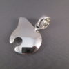 Sterling Silver Bear Pendant by Artie Yellowhorse