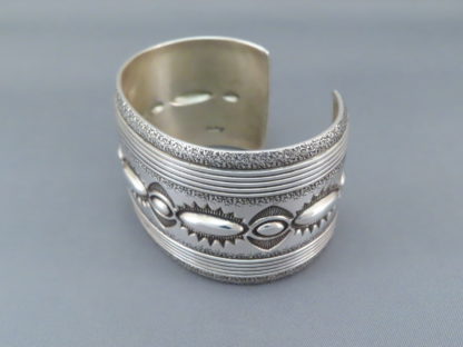 Tom Curtis Wide Sterling Silver Cuff Bracelet