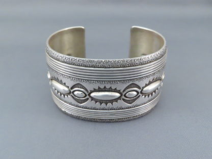 Tom Curtis Wide Sterling Silver Cuff Bracelet