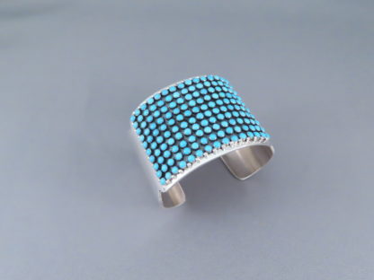 Sleeping Beauty Turquoise Cuff Bracelet by Paul Livingston