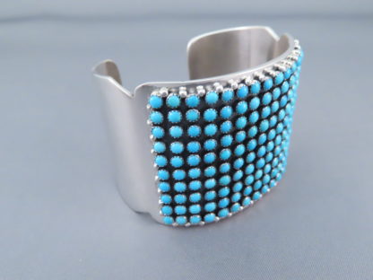 Sleeping Beauty Turquoise Cuff Bracelet by Paul Livingston