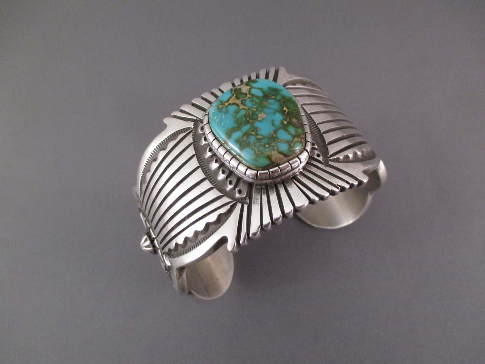 Terry Martinez Cuff Bracelet with Royston Turquoise