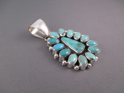 Bea Tom Sterling Silver & Turquoise Pendant