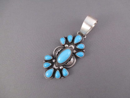 Sleeping Beauty Turquoise Pendant by Geraldine James
