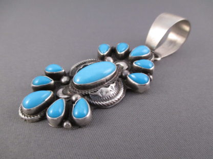 Sleeping Beauty Turquoise Pendant by Geraldine James