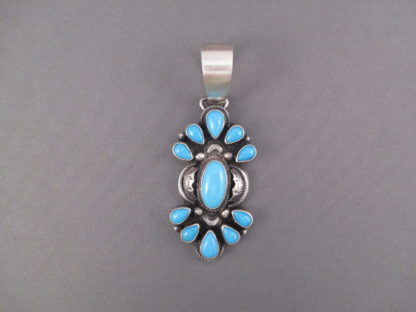 Sleeping Beauty Turquoise Pendant by Geraldine James