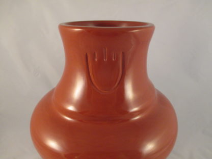Red Water Jar – Santa Clara Pottery by Jason Ebelacker