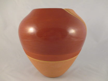 Sarena Ebelacker Red Santa Clara Pottery Jar