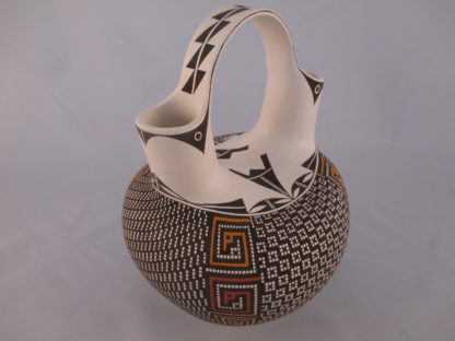 Wedding Vase – Acoma Pueblo Pottery by Frederica Antonio