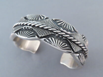 Heavy Sterling Silver Marc Antia Cuff Bracelet