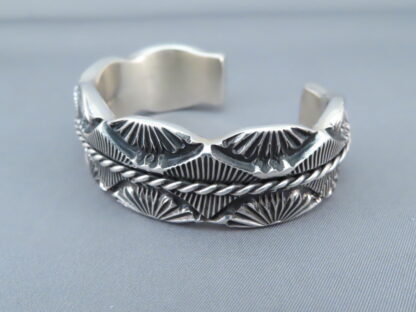 Heavy Sterling Silver Marc Antia Cuff Bracelet