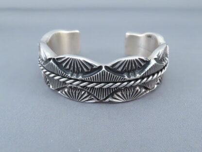 Heavy Sterling Silver Marc Antia Cuff Bracelet