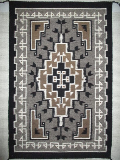Two Grey Hills Rug by Caroline Lewis – Small Size