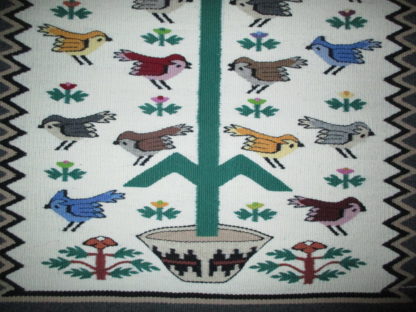 Tree of Life Weaving with Birds by Alice Nockideneh – Smaller Size