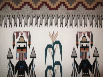 Yei Weaving by Marietta White – Medium Size Navajo Rug