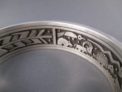 Joseph D. Coriz Double-Sided Sterling Silver Bracelet