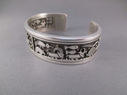 Joseph D. Coriz Double-Sided Sterling Silver Bracelet