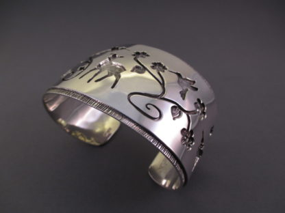 Fortune Huntinghorse Sterling Silver Cuff Bracelet – BEAUTIFUL