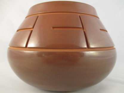Jordan Roller Brown-Fired Carved Bowl – Santa Clara Pottery