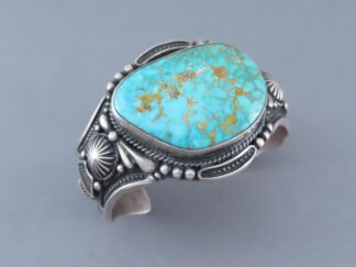 Harry H. Begay Pilot Mountain Turquoise Bracelet