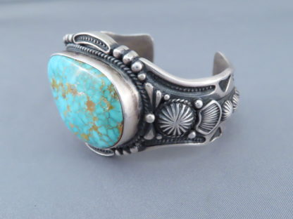 Harry H. Begay Pilot Mountain Turquoise Bracelet