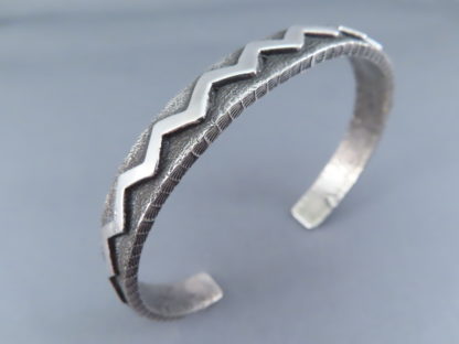 Ernest Rangel Sterling Silver Cuff Bracelet (VERY Large)