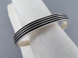 Sterling Silver Cuff Bracelet by Francis Jones