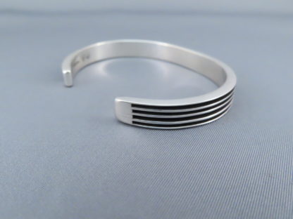 Sterling Silver Cuff Bracelet by Francis Jones