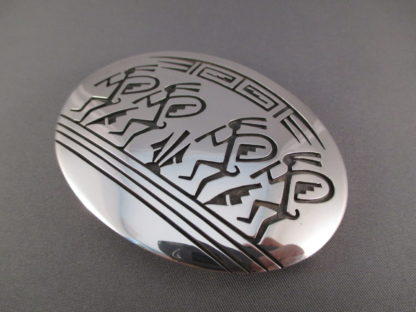 Sterling Silver ‘Kokopelli’ Belt Buckle