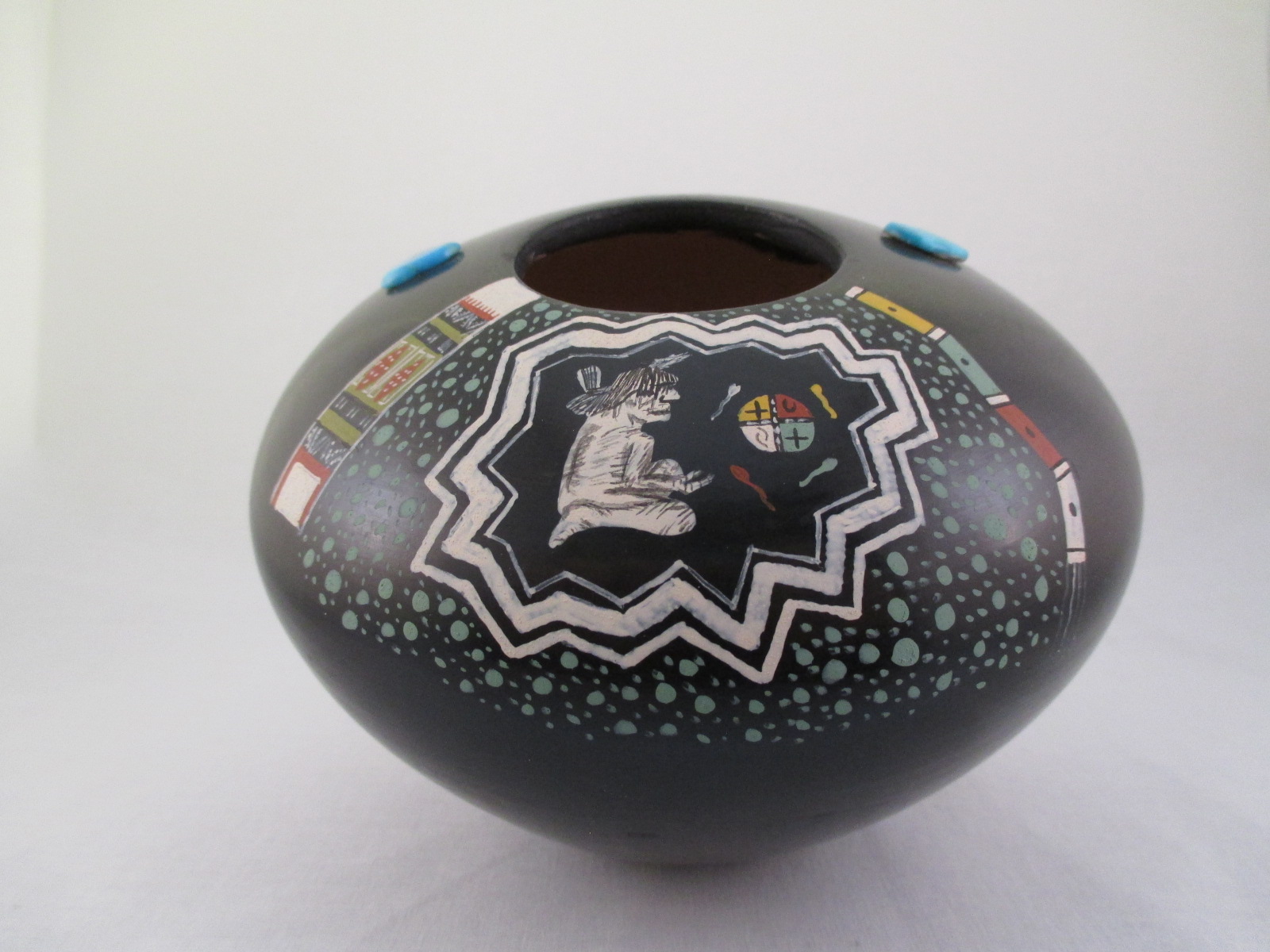 Lawrence Namoki Hopi Pottery:  “Balance”