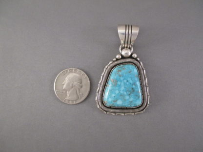 Will Vandever Morenci Turquoise Pendant