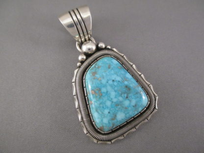 Will Vandever Morenci Turquoise Pendant