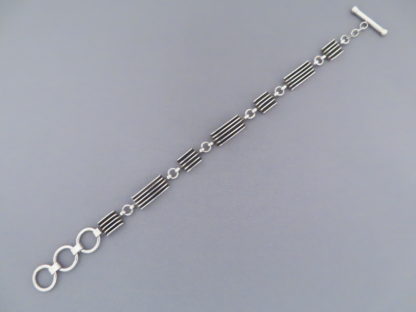 Francis Jones Sterling Silver Link Bracelet