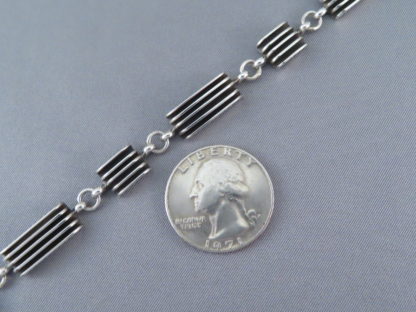 Francis Jones Sterling Silver Link Bracelet