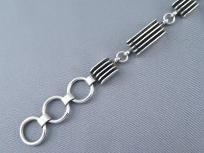 Francis Jones Sterling Silver Link Bracelet