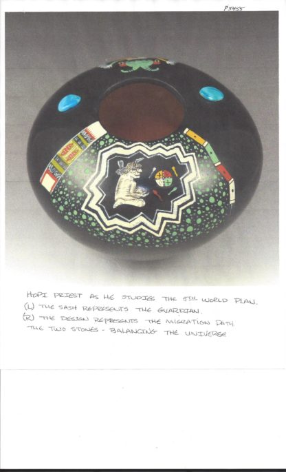 Lawrence Namoki Hopi Pottery:  “Balance”