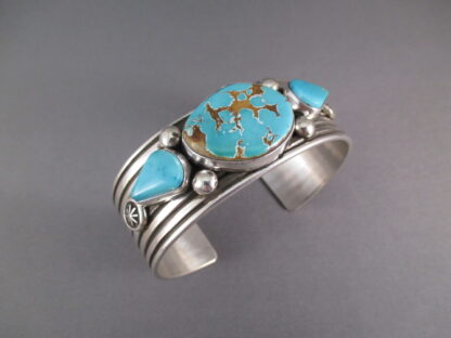 Albert Jake Pilot Mountain Turquoise Cuff Bracelet