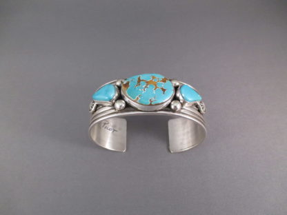 Albert Jake Pilot Mountain Turquoise Cuff Bracelet